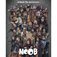 Précommande - Artbook 15 ans de Noob