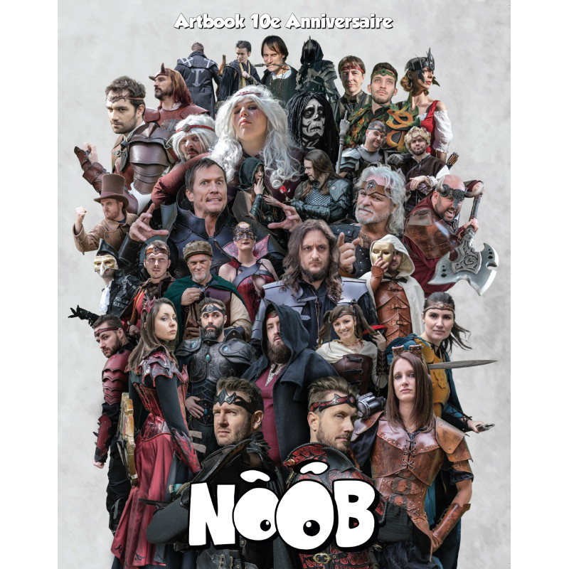 Artbook 10 ans de Noob