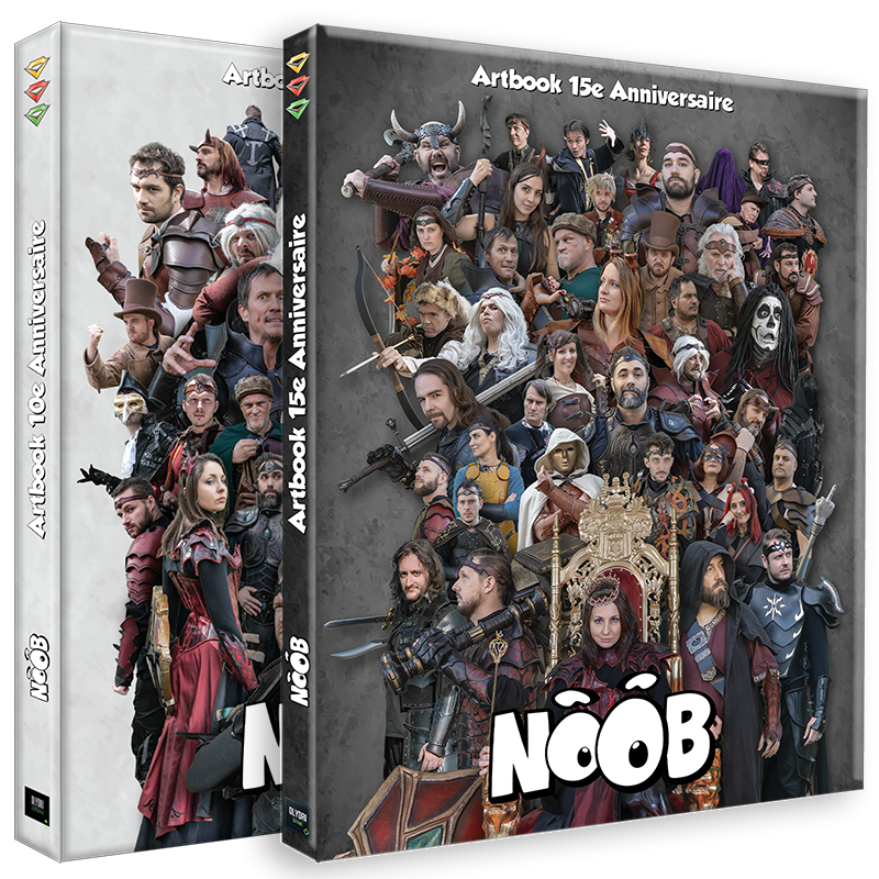 PACK - intégrale Artbooks 10e et 15e anniversaire de Noob